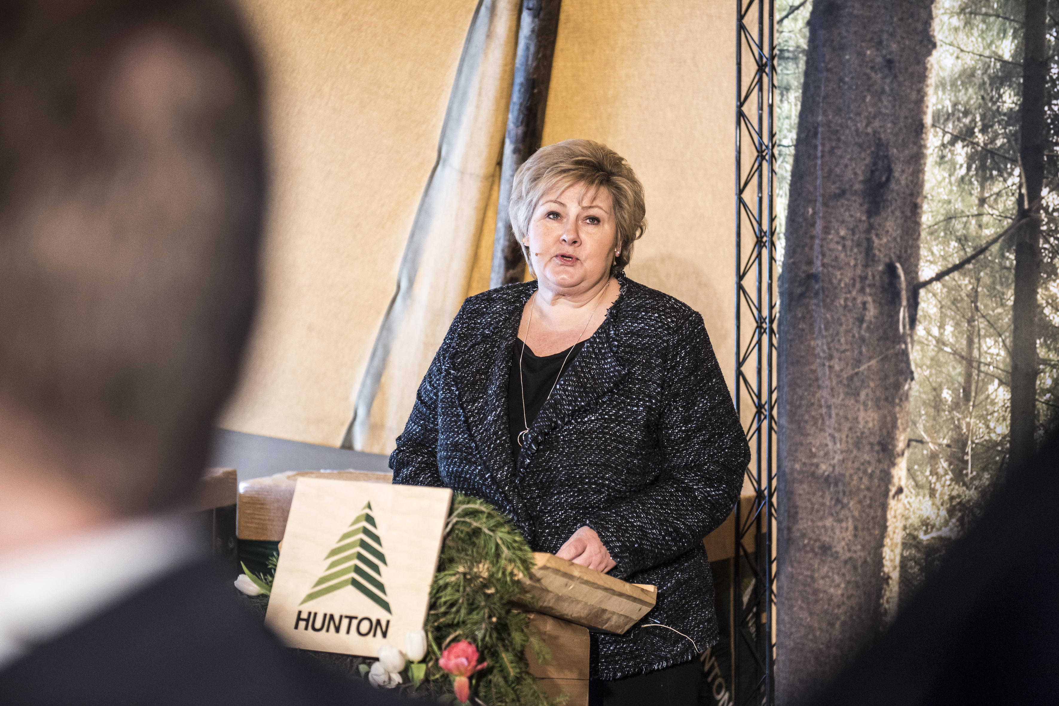 Hunton - Åpning av ny fabrikk på Gjøvik – statsministerens tale