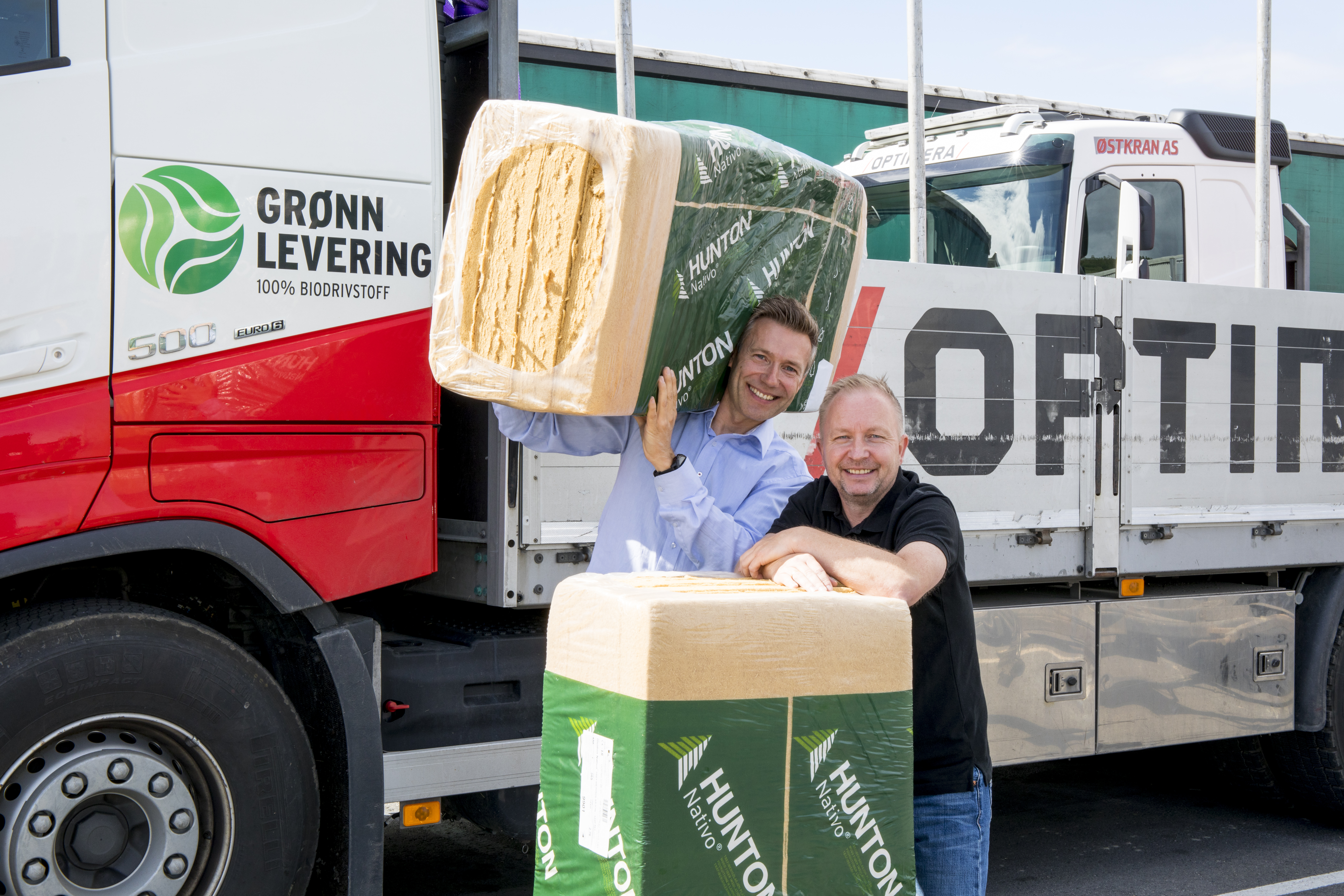 Hunton - Optimera og Hunton går sammen om lavere klimautslipp fra byggenæringen