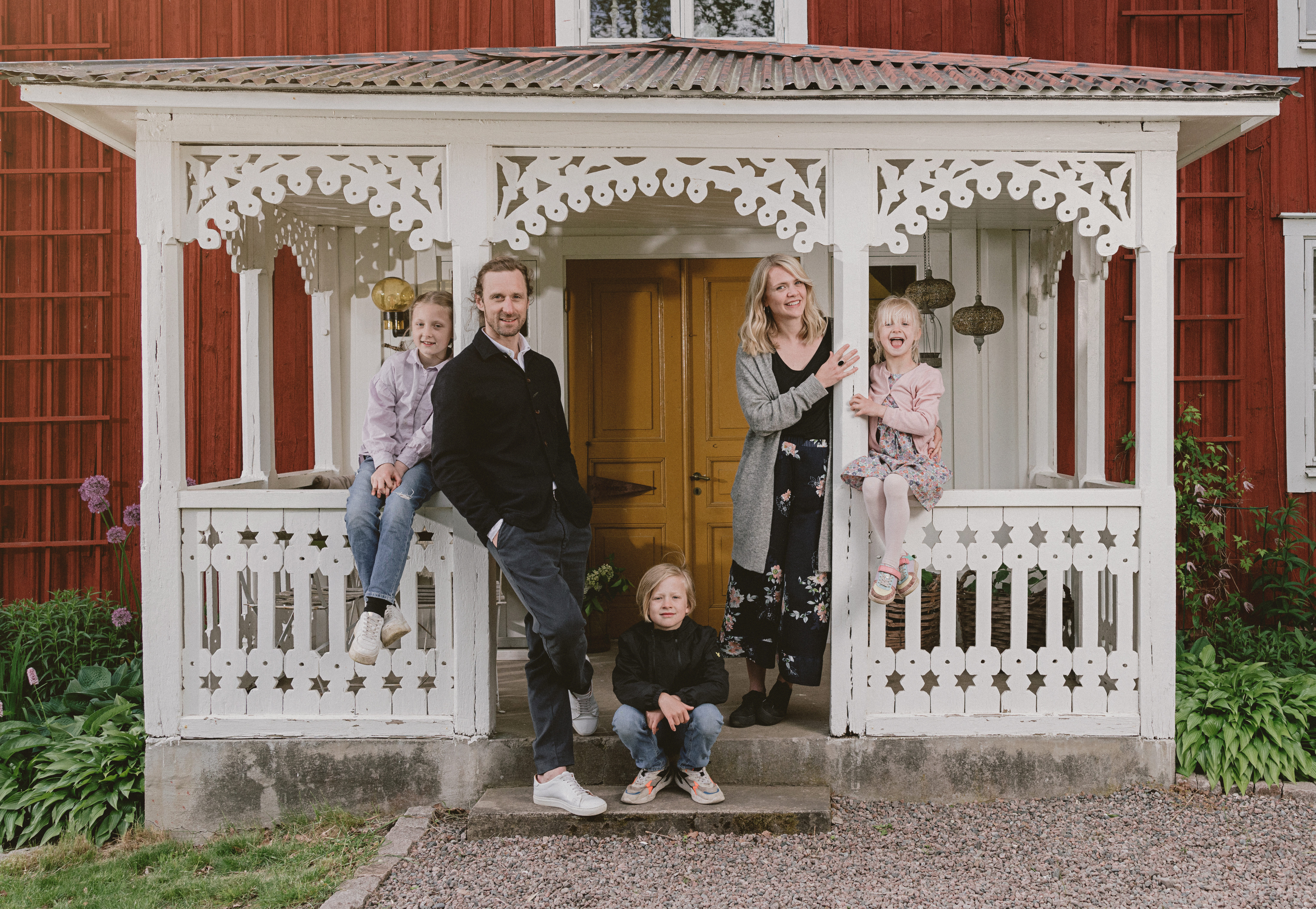 Hunton - Huset fra 1700-tallet ble isolert med trefiberisolasjon