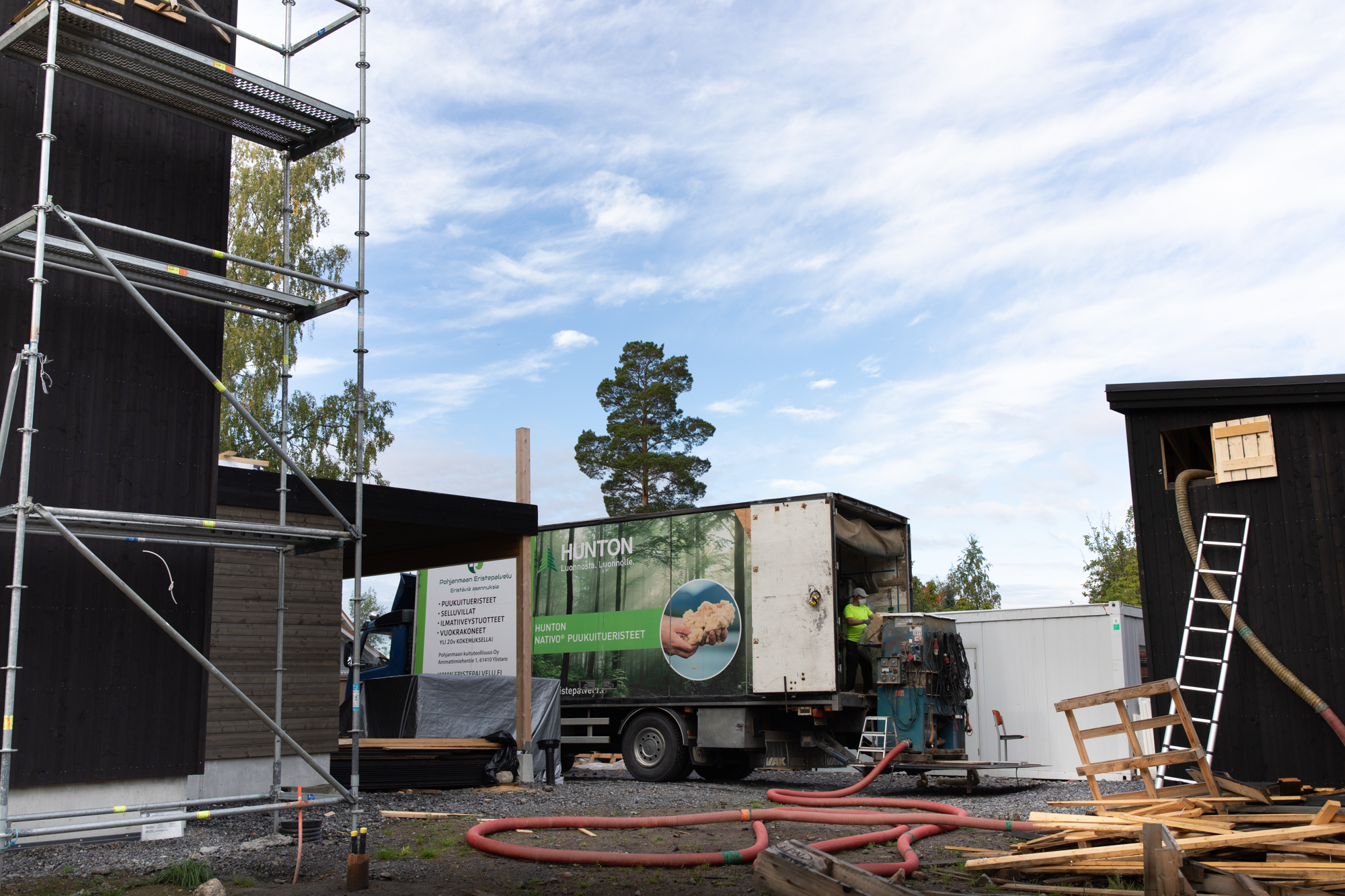 Siisti Hunton Nativo -työmaa